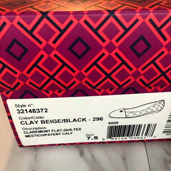 NWT Tory Burch flats size 7.5 - Picture 3 of 6